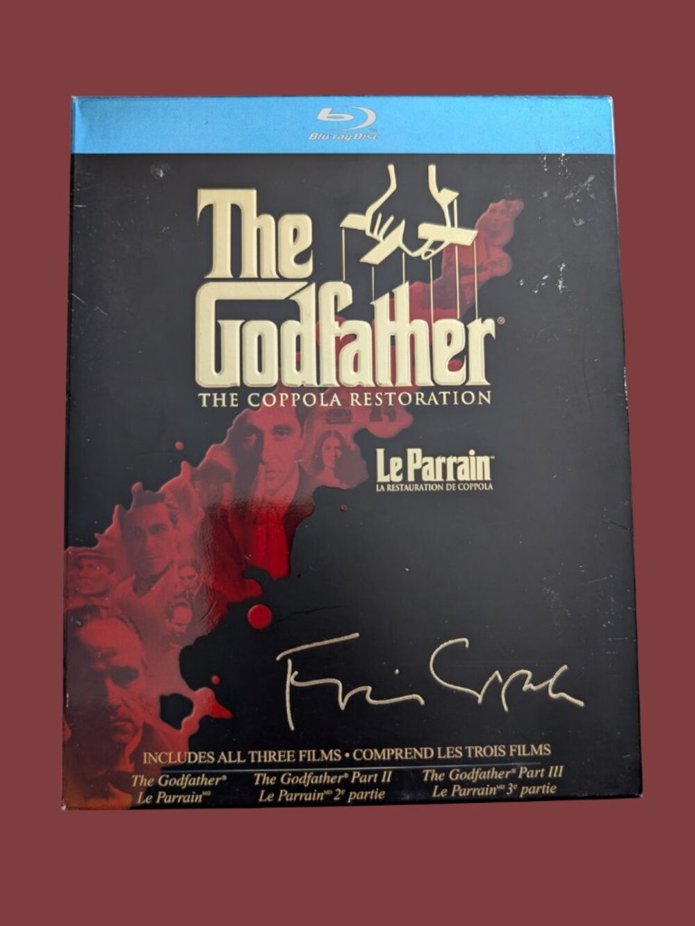The Godfather: The Coppola Restoration 2008 Bilingual Blu-ray Movie Box Set